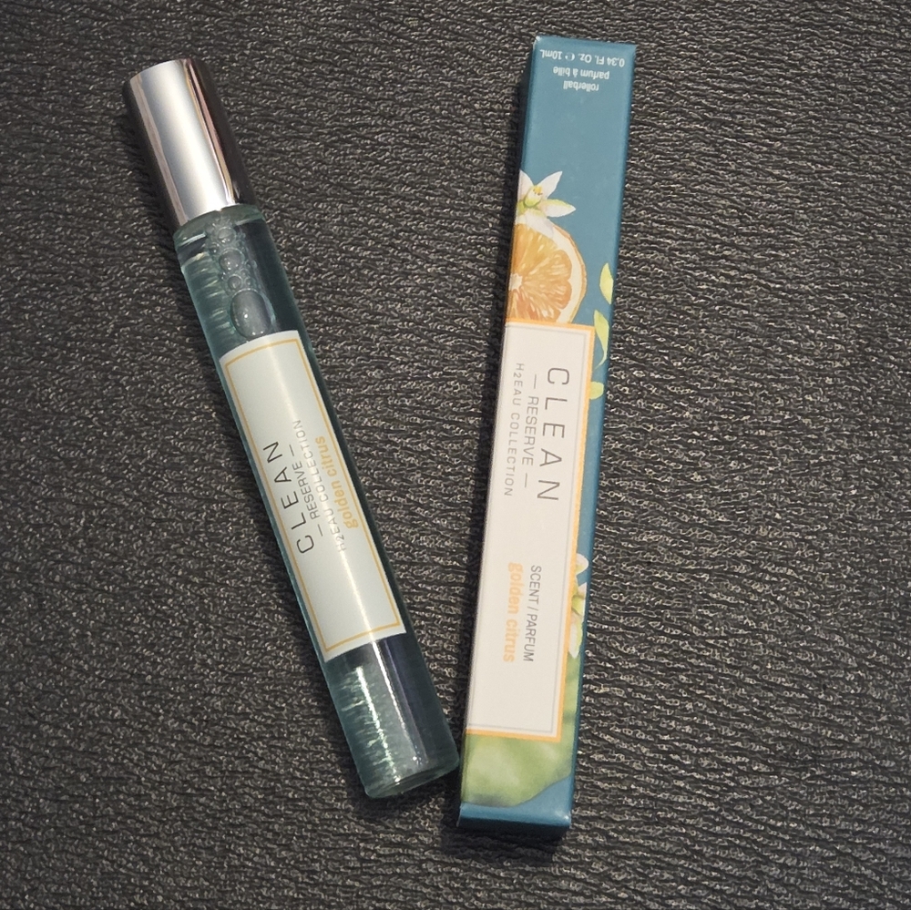 CLEAN Reserve H2Eau Collection Golden Citrus 10 ml Rollerball Perfume